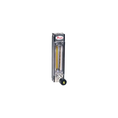 Dwyer Instruments Variable Area Flowmeter, 523 Scfh Glass Flmtr VA10420